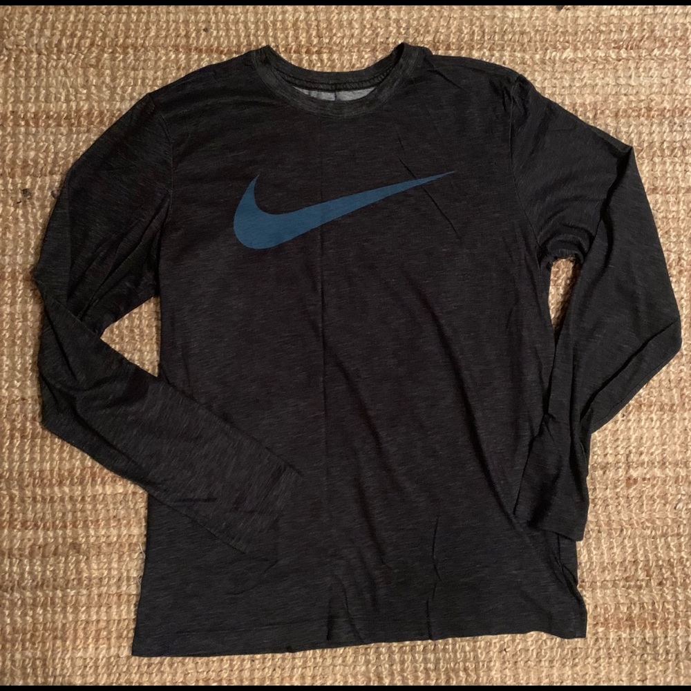 The Nike Tee Dri Fit Long Sleeve